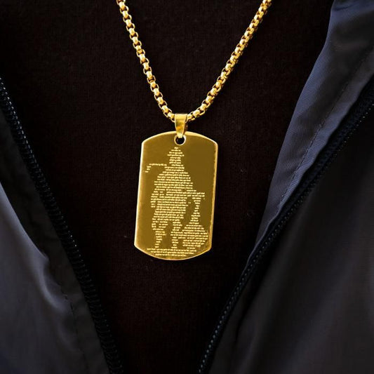 Divya Veer™ Hanuman Chalisa Pendant